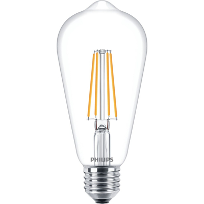 Afbeelding van Philips Lamp Glansgloeilamp LED 7 W Warm wit