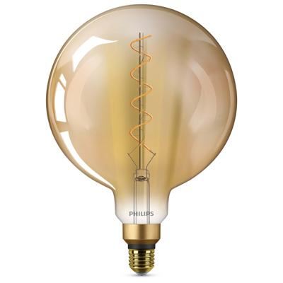 Afbeelding van LED lamp E27 Globe Philips (6W, 300lm, 2000K)