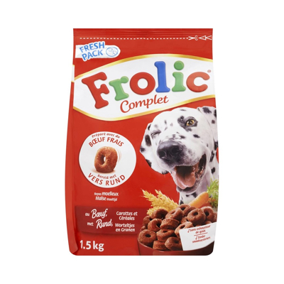 Afbeelding van Frolic Compleet Rund Hondenvoer 1.5 kg