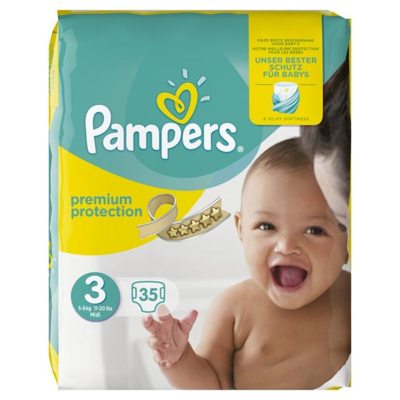 Afbeelding van Pampers Baby Dry Maat 3, 2x35 stuks