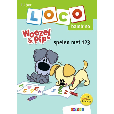 Afbeelding van Loco Woezel &amp; Pip spelen met 123 (bambino)
