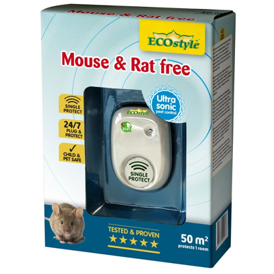 Afbeelding van Ecostyle Mouse &amp; Rat Free Ongediertebestrijding 50 m2