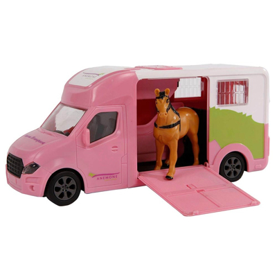 Afbeelding van Anemone paardentransporter roze van Kids Globe