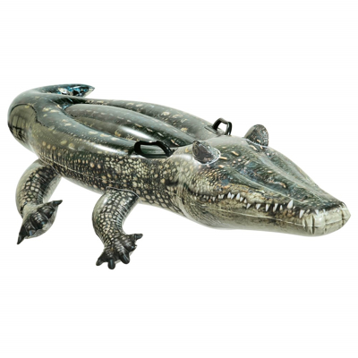Afbeelding van Opblaasfiguur zwembad Intex Krokodil (Ride on, 170 x 86 cm)