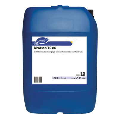 Afbeelding van Divosan TC 86 (Reiniging Melkapparatuur / Chloorhoudend Alkalisch) 20 Liter