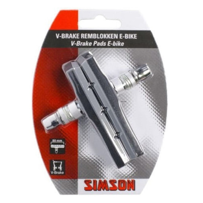 Afbeelding van Simson E bike V Brake Remblokken 80 mm