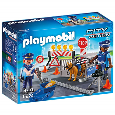 Afbeelding van Playmobil Politieblokkade