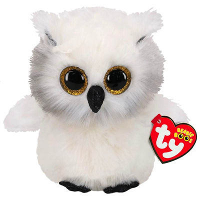 Afbeelding van TY Beanie Boo&#039;s Austin Owl 15 cm