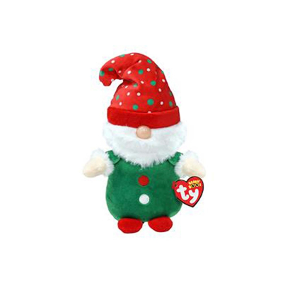 Afbeelding van TY Beanie Boo&#039;s Christmas Gnome Elf 15 cm 1 stuk