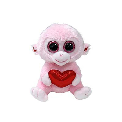 Afbeelding van Ty Beanie Boo&#039;s Valentine Gigi Monkey 15cm