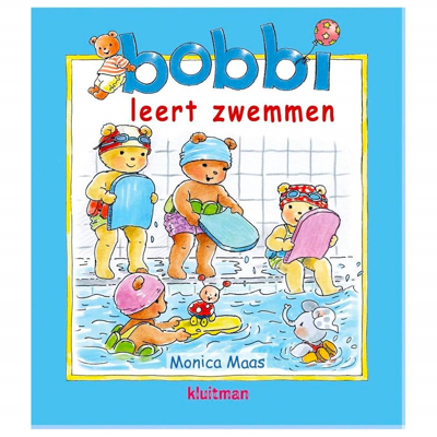 Afbeelding van Uitgeverij kluitman bobbi leert zwemmen