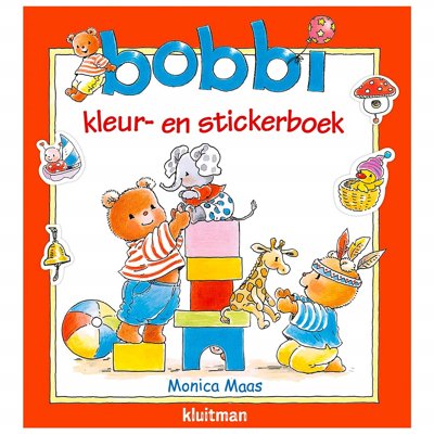 Afbeelding van Bobbi kleur en stickerboek