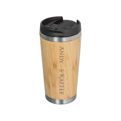 Abbildung von personaliserbarer Bambus Kaffee Becher Freizeit &amp; Outdoor