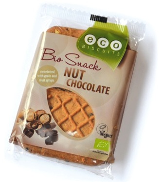 Afbeelding van Eco Biscuit Nut Chocolate Bio Snack 45gr