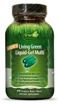 Afbeelding van Irwin Naturals Mens Multi Liquid Soft Gel Capsules 120ST