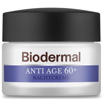 Afbeelding van Biodermal Nachtcreme anti age 60+ 50 ml