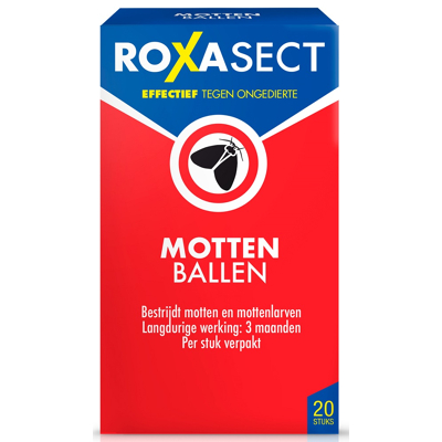Afbeelding van Roxasect Mottenballen 20 stuks