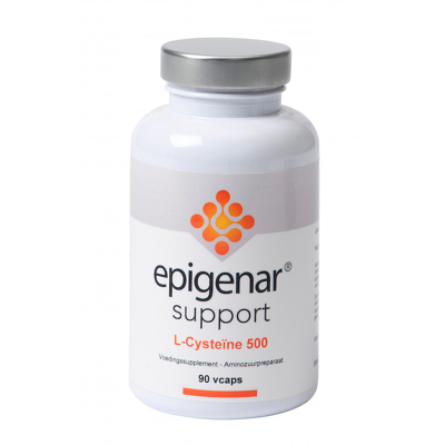 Afbeelding van Epigenar Support L Cysteine 500mg Capsules