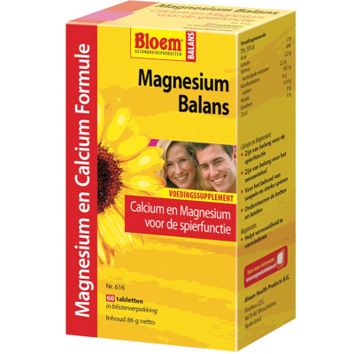 Afbeelding van Bloem Magnesium Balans, 60 tabletten