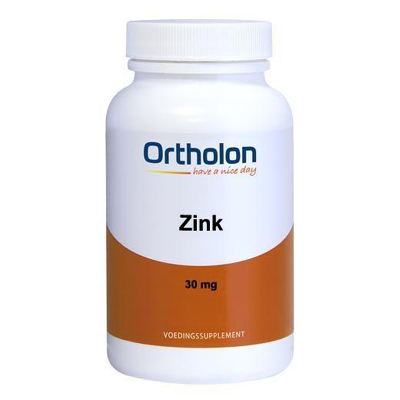 Afbeelding van Ortholon Zink Citraat 30mg, 60 tabletten
