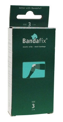 Afbeelding van Bandafix Elastisch Netverband Katoen Knie/Bovenbeen