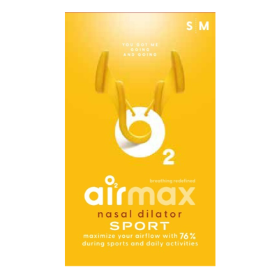 Afbeelding van Airmax Sport Nasal Dilator Small/Medium 2ST