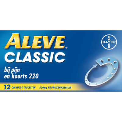Afbeelding van Aleve Classic Tablet Omhuld 220mg