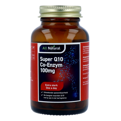 Afbeelding van All Natural Super Q10 Co Enzym Capsules