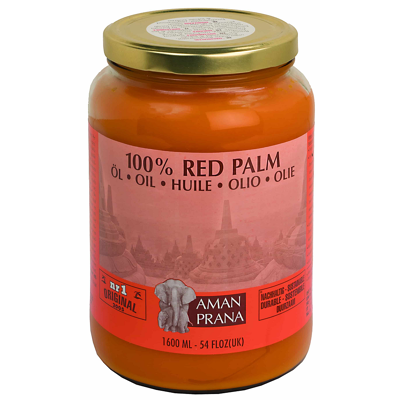 Afbeelding van Amanprana Rode palm olie 1600 ml