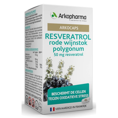 Afbeelding van Arkocaps Resveratrol Rode Wijnstok Polygonum 45CP