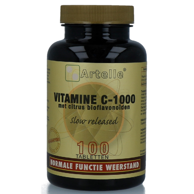 Afbeelding van Artelle Vitamine C1000 Bioflavonoiden Tabletten 100st