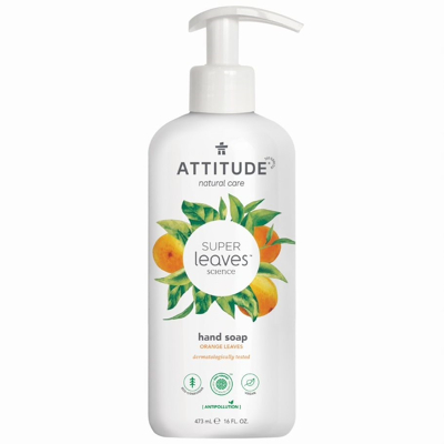Afbeelding van Attitude Super Leaves Hand Soap Orange 473ML