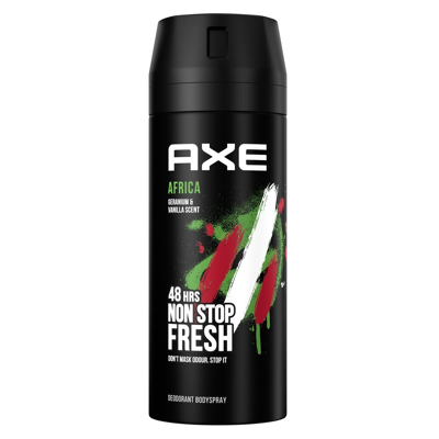Afbeelding van Axe Deodorant Bodyspray Africa, 150 ml
