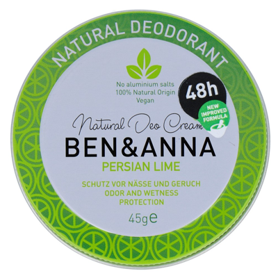 Afbeelding van Ben &amp; Anna Deodorant Crème Persian Lime 45GR