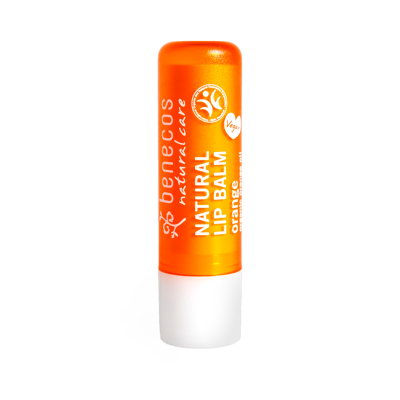 Afbeelding van Benecos Natural Lip Balm Orange 4.7GR