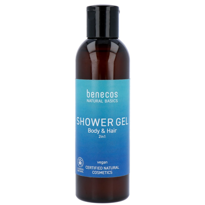 Afbeelding van Benecos Body &amp; Hair 2 in 1 Shower Gel