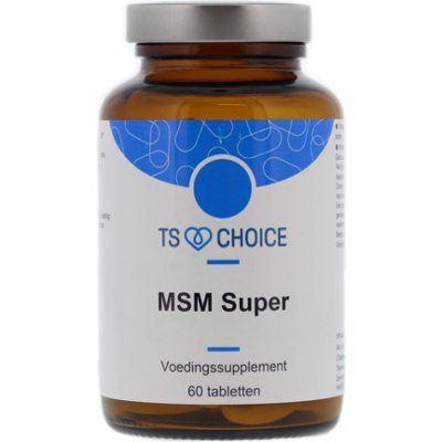 Afbeelding van Ts Choice Msm Super, 60 tabletten