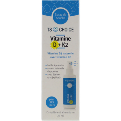 Afbeelding van TS Choice Vitamine D3 + K2 Spray