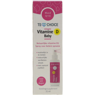Afbeelding van TS Choice Vitamine D Baby Spray 25ML