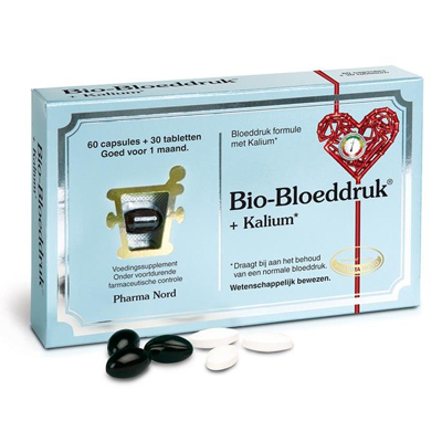 Afbeelding van Pharma Nord Bio Bloeddruk &amp; Kalium tabletten en capsules, 90 stuks