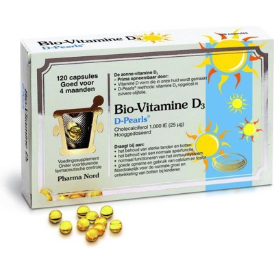 Afbeelding van Pharma Nord Bio Vitamine D3 (120 Capsules)