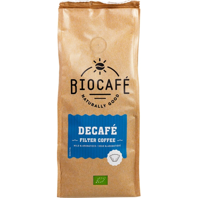 Afbeelding van Biocafé Filterkoffie Decafé 250GR