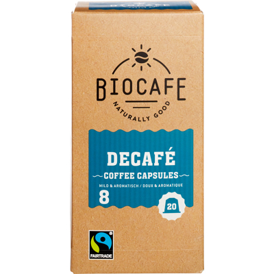Afbeelding van Bio Cafe Koffiecapsules Multi verpakking 6x100GR