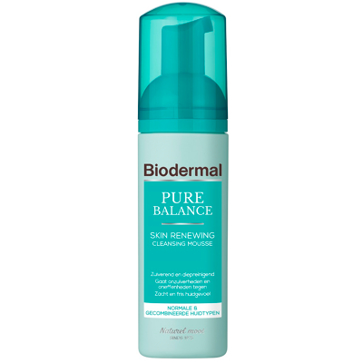 Afbeelding van Biodermal Pure Balance Skin Exfoliërende Reinigingsmousse 150ML