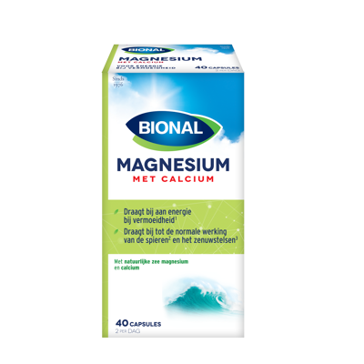 Afbeelding van Bional Natuurlijk Zee Magnesium (40 Capsules)