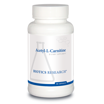 Afbeelding van Biotics Acetyl L Carnitine Capsules 90CP