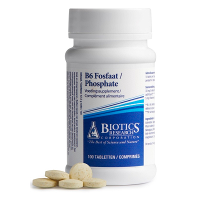 Afbeelding van Biotics B6 Fosfaat Tabletten