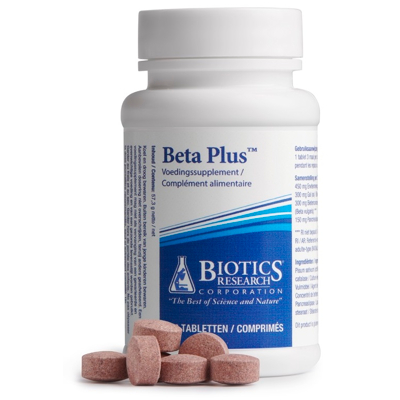 Afbeelding van Biotics Beta Plus Tabletten 90TB