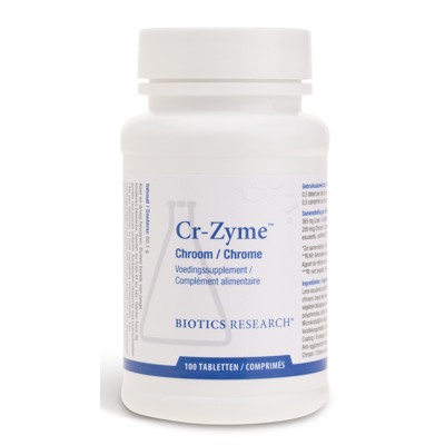 Afbeelding van Biotics Cr Zyme Chroom Tabletten 100TB