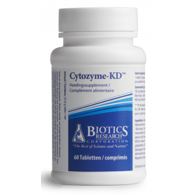 Afbeelding van Biotics Cytozyme KD Tabletten 60TB